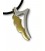 The Wing of Hermes pendant 18k Gold & Silver